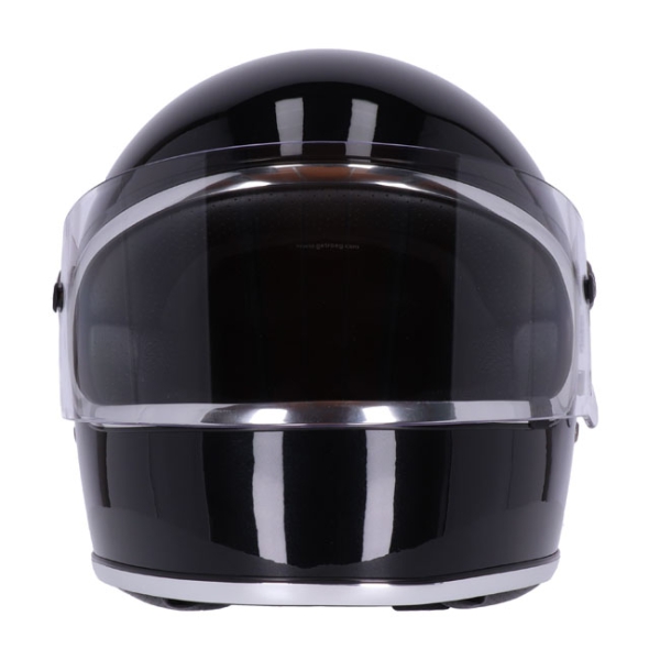 ROEG CHASE MOTORCYCLE HELMET BLACK GLOSS